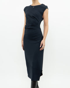 REISS x Navy Fitted Dress (S, M)