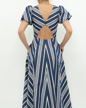 Load image into Gallery viewer, KATE SPADE x Blue, White Striped Dress (S)