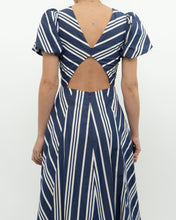 Load image into Gallery viewer, KATE SPADE x Blue, White Striped Dress (S)