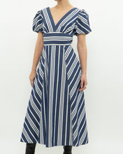 Load image into Gallery viewer, KATE SPADE x Blue, White Striped Dress (S)