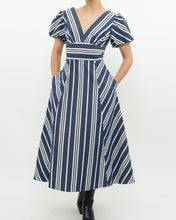 Load image into Gallery viewer, KATE SPADE x Blue, White Striped Dress (S)