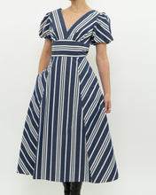 Load image into Gallery viewer, KATE SPADE x Blue, White Striped Dress (S)