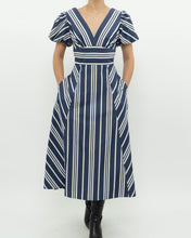 Load image into Gallery viewer, KATE SPADE x Blue, White Striped Dress (S)