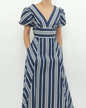 Load image into Gallery viewer, KATE SPADE x Blue, White Striped Dress (S)