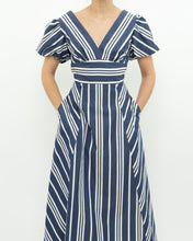 Load image into Gallery viewer, KATE SPADE x Blue, White Striped Dress (S)