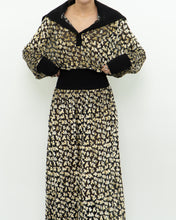 Load image into Gallery viewer, TORY BURCH x Black Velvet Floral Dress (L)