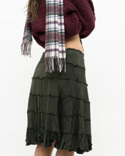 Load image into Gallery viewer, Vintage x Dark Green Pleated Skirt (S, M)