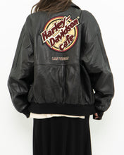 Load image into Gallery viewer, Vintage x HARLEY DAVIDSON x LAS VEGAS CAFE Leather Bomber (XS-L)