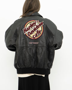 Vintage x HARLEY DAVIDSON x LAS VEGAS CAFE Leather Bomber (XS-L)