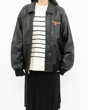 Load image into Gallery viewer, Vintage x HARLEY DAVIDSON x LAS VEGAS CAFE Leather Bomber (XS-L)