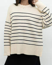 Load image into Gallery viewer, ZARA x Cozy Striped Oversized Sweater (XS-XL)