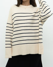 Load image into Gallery viewer, ZARA x Cozy Striped Oversized Sweater (XS-XL)