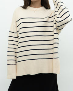 ZARA x Cozy Striped Oversized Sweater (XS-XL)