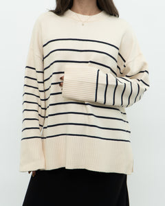 ZARA x Cozy Striped Oversized Sweater (XS-XL)