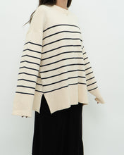 Load image into Gallery viewer, ZARA x Cozy Striped Oversized Sweater (XS-XL)