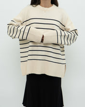 Load image into Gallery viewer, ZARA x Cozy Striped Oversized Sweater (XS-XL)