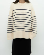 Load image into Gallery viewer, ZARA x Cozy Striped Oversized Sweater (XS-XL)