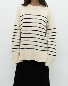 ZARA x Cozy Striped Oversized Sweater (XS-XL)