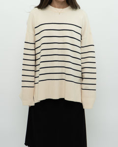 ZARA x Cozy Striped Oversized Sweater (XS-XL)