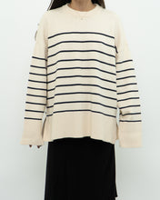 Load image into Gallery viewer, ZARA x Cozy Striped Oversized Sweater (XS-XL)