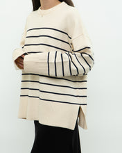 Load image into Gallery viewer, ZARA x Cozy Striped Oversized Sweater (XS-XL)