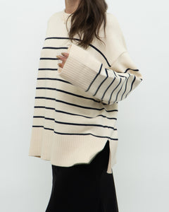 ZARA x Cozy Striped Oversized Sweater (XS-XL)