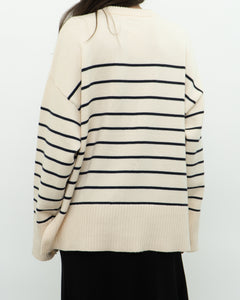 ZARA x Cozy Striped Oversized Sweater (XS-XL)