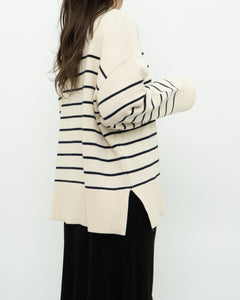 ZARA x Cozy Striped Oversized Sweater (XS-XL)