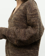 Load image into Gallery viewer, Vintage x Made in Hong Kong x Brown Pure Wool Knit Sweater (S-XL)