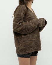 Load image into Gallery viewer, Vintage x Made in Hong Kong x Brown Pure Wool Knit Sweater (S-XL)