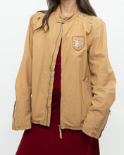 Load image into Gallery viewer, Vintage x DIESEL Beige Leather Jacket (M-XL)