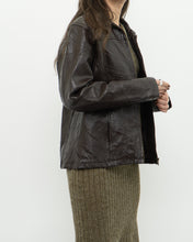 Load image into Gallery viewer, Vintage x CELLINI Brown Patchwork Leather Jacket (XS-M)