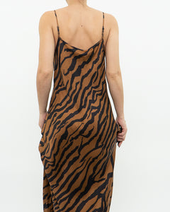 ALL SAINTS x Tiger Satin Slip Dress (L)