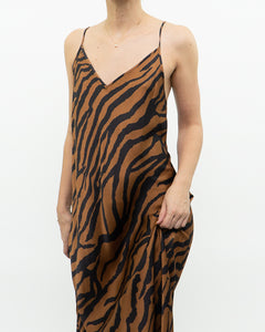 ALL SAINTS x Tiger Satin Slip Dress (L)