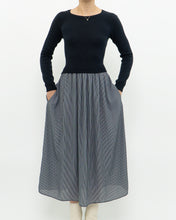 Load image into Gallery viewer, MAX MARA x Dark Navy Striped Knit Dress (XS, S)