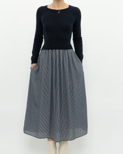 Load image into Gallery viewer, MAX MARA x Dark Navy Striped Knit Dress (XS, S)