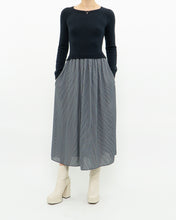 Load image into Gallery viewer, MAX MARA x Dark Navy Striped Knit Dress (XS, S)