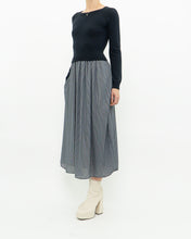 Load image into Gallery viewer, MAX MARA x Dark Navy Striped Knit Dress (XS, S)