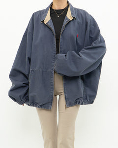 Vintage x Made in Canada x RALPH LAUREN POLO Faded Blue Jacket (XS-XL)