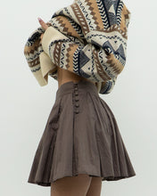 Load image into Gallery viewer, Vintage x FCUK Taupe Pleated Skirt (S, M)