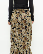 Load image into Gallery viewer, Reversible Floral And Paisley Sheer Skirt