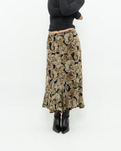 Load image into Gallery viewer, Reversible Floral And Paisley Sheer Skirt