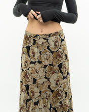 Load image into Gallery viewer, Reversible Floral And Paisley Sheer Skirt