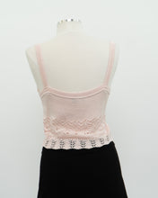 Load image into Gallery viewer, Vintage x Made in USA x Light Pink Knit Tank (S-L)