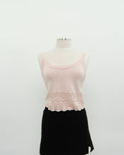 Load image into Gallery viewer, Vintage x Made in USA x Light Pink Knit Tank (S-L)