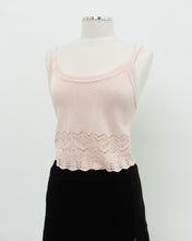 Load image into Gallery viewer, Vintage x Made in USA x Light Pink Knit Tank (S-L)