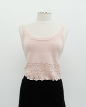 Load image into Gallery viewer, Vintage x Made in USA x Light Pink Knit Tank (S-L)