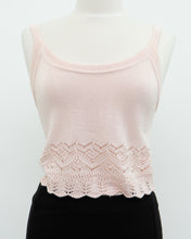 Load image into Gallery viewer, Vintage x Made in USA x Light Pink Knit Tank (S-L)