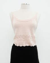 Load image into Gallery viewer, Vintage x Made in USA x Light Pink Knit Tank (S-L)