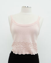 Load image into Gallery viewer, Vintage x Made in USA x Light Pink Knit Tank (S-L)